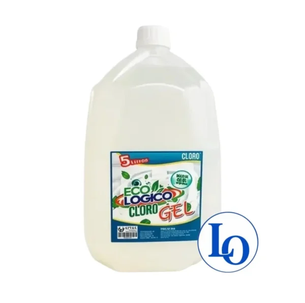 Cloro Gel Bidón 5 litros Eco Lógico Desinfectante Multi Uso