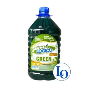 Detergente Para Ropa Líquido Matic Bidon 5 litros Eco Green Verde
