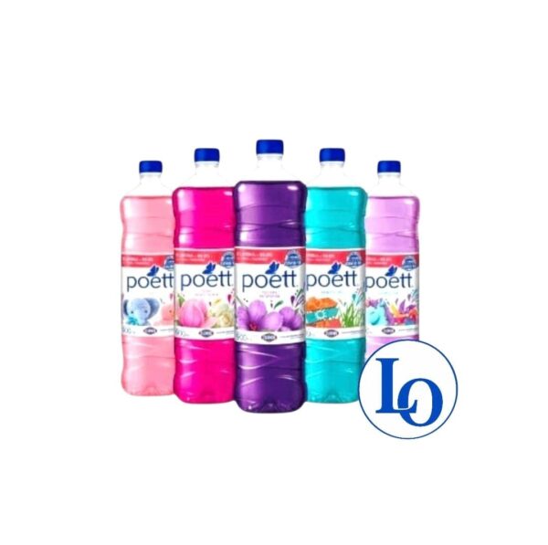 Limpia Pisos Poett 900 cc Fragancia Intensa + Duradera Variedades