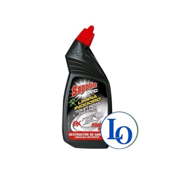Limpiador Inodoro Sapolio Power Max 500 ml 6x Quita Sarro
