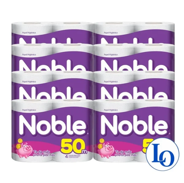 Manga Papel Higiénico Noble 4 x 50 mt doble hoja 32 rollos