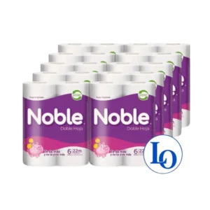 Manga Papel Higiénico Noble 6 x 22 mt doble hoja 48 rollos
