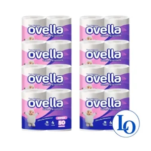 Manga Papel Higiénico Ovella 4 x 50 mt doble hoja 32 rollos