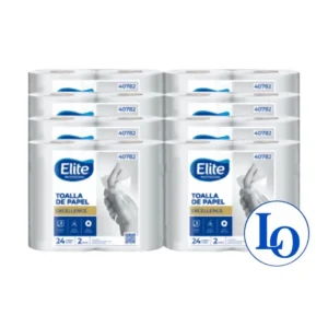 Manga Toalla Papel Elite Profesional Excellence 2 x 24 metro 16 Rollos