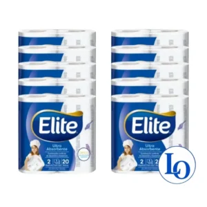 Manga Toalla Papel Elite Ultra Deco 2 x 20 mt Diseños 20 rollos