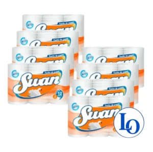 Manga Toalla Papel Swan Clásica Doble Hoja 3 x 12 metro 24 Rollos