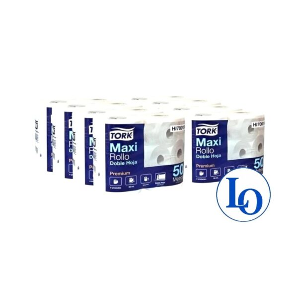 Manga Papel Higiénico Tork 4 x 50 mt Doble Hoja 32 rollos