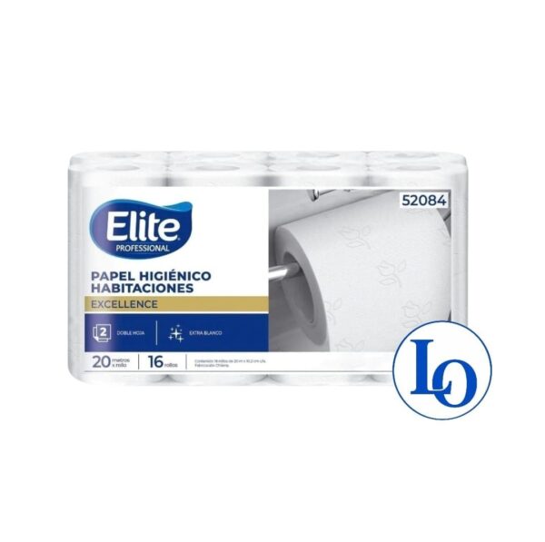 Papel higiénico Elite Profesional 16 x 20 metros Doble Hoja