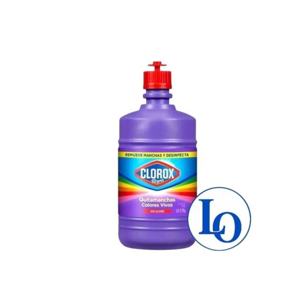 Quitamanchas Colores Vivos Clorox Botella 370 gramos