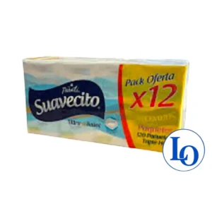 Pañuelos Desechables Suavecito Pack 12 Unidades